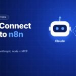 How to connect Claude to n8n – cotrax.ai guide banner showing Claude linked to n8n workflow nodes